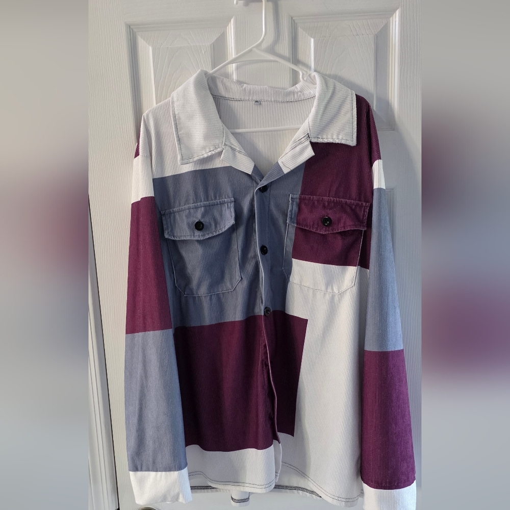 Colorblock Men's Shirt